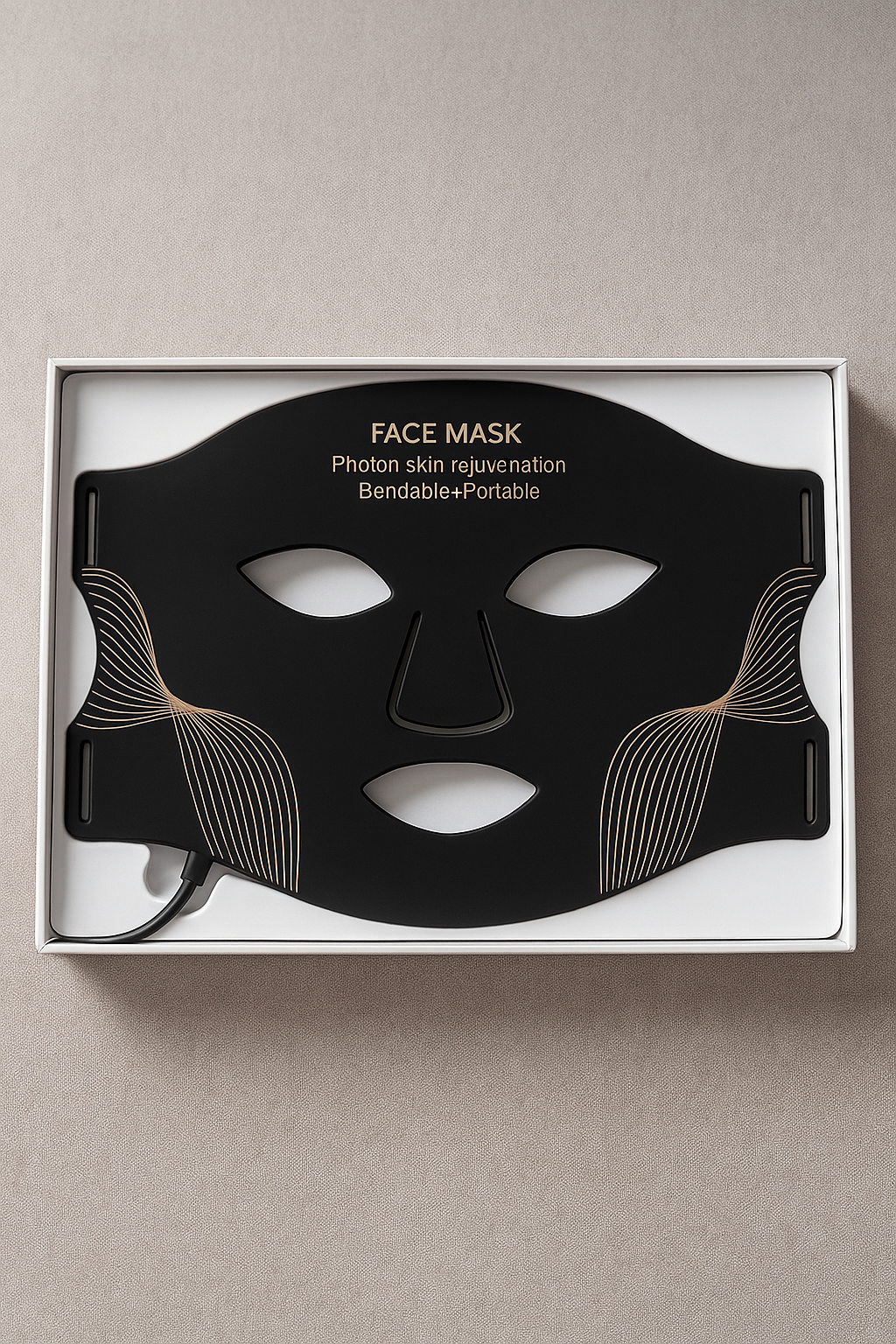 Masque LED Visage – Rajeunissement de la peau par lumière photonique