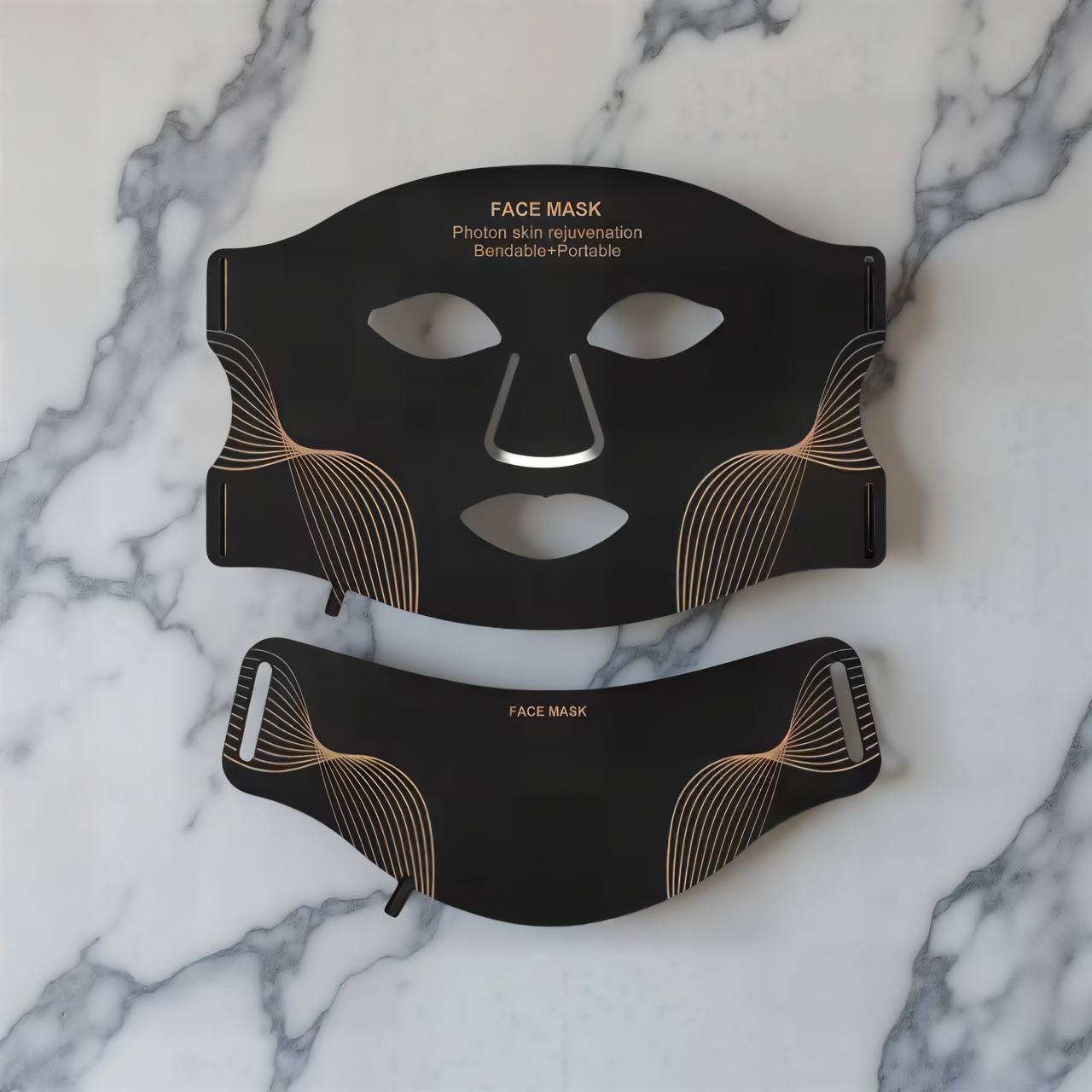 Masque LED Visage – Rajeunissement de la peau par lumière photonique